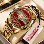 Arsenal FC 140th Anniversary Alloy Luxury Quartz Watch – MAITM14650