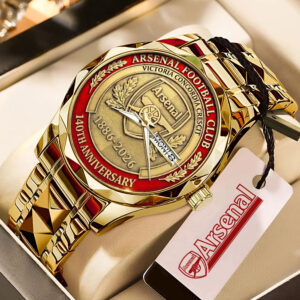 Arsenal FC 140th Anniversary Alloy Luxury Quartz Watch - MAITM14564