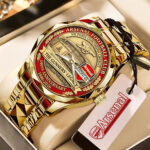 Arsenal FC 140th Anniversary Alloy Luxury Quartz Watch – MAITM14565