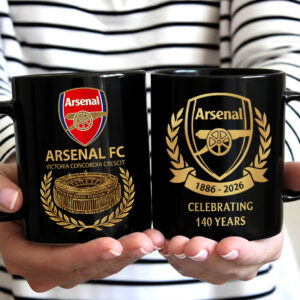 Arsenal FC 140th Annversary Ceramic Mug - MAITM14630
