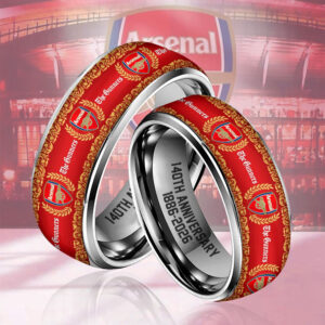 Arsenal FC 140th Anniversary Custom Alloy Ring - MAITM14350
