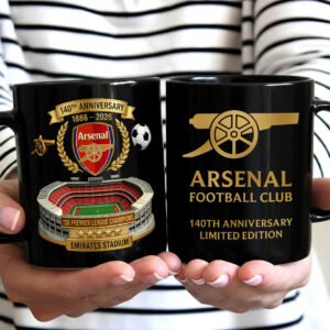 Arsenal FC 140th Annversary Ceramic Mug - MAITM14469