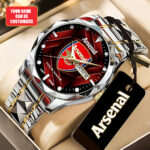 Personalized Arsenal FC Alloy Luxury Quartz Watch – TANTN20183