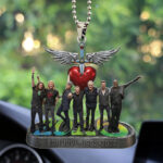 Bon Jovi Custom shape 2-sided Acrylic Car Ornament – TMTHU3314