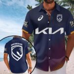 Brisbane Broncos 2026 Short Sleeve Button-Down Shirt – HOATT15911