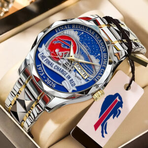 Buffalo Bills Alloy Luxury Quartz Watch - TANTN19975