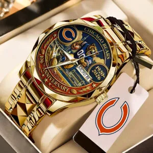 Chicago Bears Alloy Luxury Quartz Watch - TANTN20197