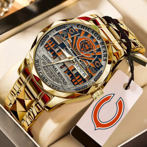 Chicago Bears Wild Card 2026 Alloy Luxury Quartz Watch - TANTN20504