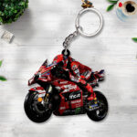Ducati Lenovo Team x Marc Márquez Custom Shape 2-sided Keychain – TANTN20412