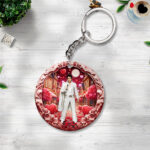 Elvis Presley Custom Shape 2-sided Keychain – TMTHU3112