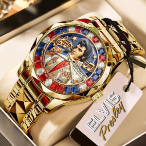 Elvis Presley Alloy Luxury Quartz Watch - MAITM14658