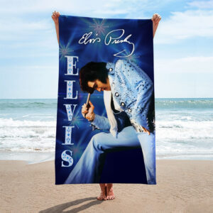 Elvis Presley Rectangle Beach Towel - HOATT15881