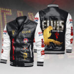 Elvis Presley Leather Bomber Jacket – HOATT16013
