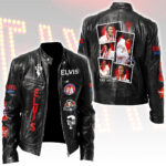 Elvis Presley Motorcycle Leather Jacket – HOATT15558