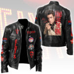Elvis Presley Motorcycle Leather Jacket – HOATT15940