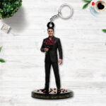 Elvis Presley Custom Shape 2-sided Keychain – TMTHU3106