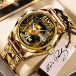 Elvis Presley 91st Anniversary Alloy Luxury Quartz Watch – HOATT15951