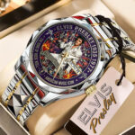 Elvis Presley Alloy Luxury Quartz Watch – TMTHU3483