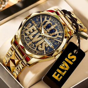 Elvis Presley Alloy Luxury Quartz Watch - TANTN20601
