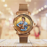 Elvis Presley Mesh Strap Quartz Watch – TMTHU3268