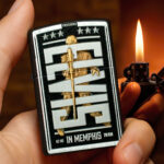 Elvis Presley Zippo Lighter Case (No Insert) – TMTHU3089