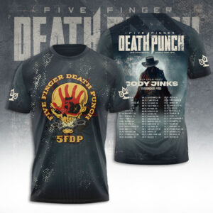 Five Finger Death Punch Tour 2026 3D Apparel - TANTN20323