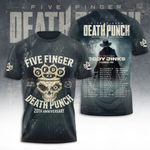 Five Finger Death Punch Tour 2026 3D Apparel - TANTN20325