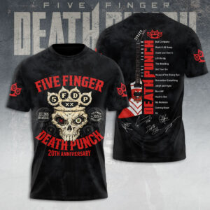 Five Finger Death Punch Tour 2026 3D Apparel - TANTN20402