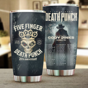 Five Finger Death Punch Tour 2026 Tumbler Cup - TANTN20326