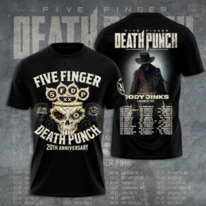 Five Finger Death Punch Tour 2026 3D Apparel - TANTN20302