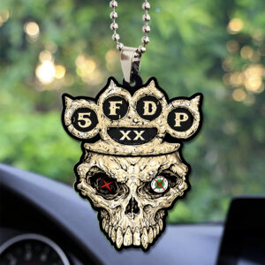 Five Finger Death Punch Tour 2026 Custom shape 2-sided Acrylic Car Ornament - GNE4859