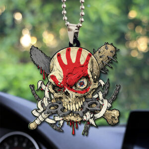 Five Finger Death Punch Tour 2026 Custom shape 2-sided Acrylic Car Ornament - GNE4862