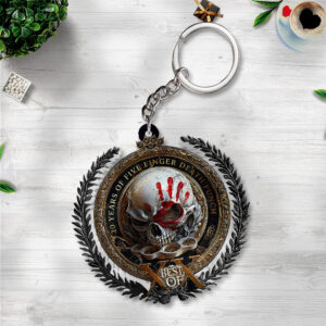 Five Finger Death Punch Tour 2026 Custom Shape 2-sided Keychain - GNE4857