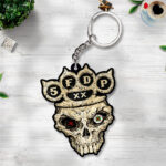 Five Finger Death Punch Tour 2026 Custom Shape 2-sided Keychain – GNE4860