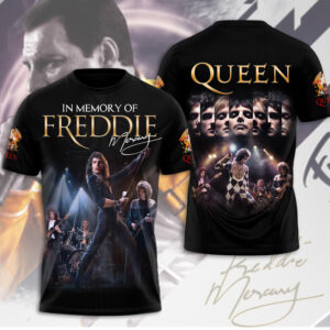 Freddie Mercury x Queen Band 3D Apparel - MAITM14332