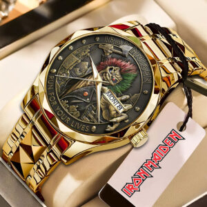 Iron Maiden Alloy Luxury Quartz Watch - GNENEW817
