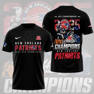 New England Patriots AFC Championship 3D Apparel - GNENEW825