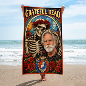 Grateful Dead x Bob Weir Rectangle Beach Towel - HOATT15736