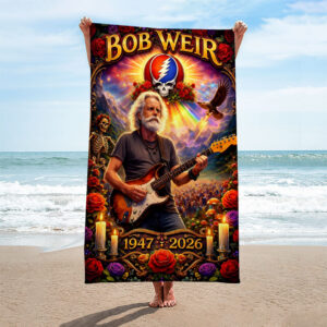 Grateful Dead x Bob Weir Rectangle Beach Towel - HOATT15737