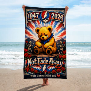 Grateful Dead x Bob Weir Rectangle Beach Towel - HOATT15781