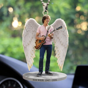Grateful Dead x Bob Weir Custom shape 2-sided Acrylic Car Ornament - TMTHU3192