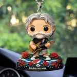 Grateful Dead x Bob Weir Custom shape 2-sided Acrylic Car Ornament – TMTHU3204