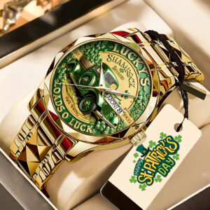Happy St. Patrick’s Day Alloy Luxury Quartz Watch - TANTN20185
