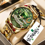 Happy St. Patrick’s Day Alloy Luxury Quartz Watch – TANTN20187