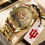 Indiana Hoosiers Football 2025 National Champions Alloy Luxury Quartz Watch – MAITM14532