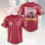 Indiana Hoosiers Football 2025 National Champions Baseball Jersey – HOATT15818
