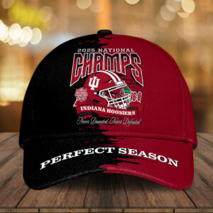 Indiana Hoosiers Football 2025 National Champions Classic Cap – HOATT15866
