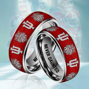 Indiana Hoosiers Football 2025 National Champions Custom Alloy Ring - HOATT15805