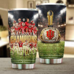 Indiana Hoosiers Football 2025 National Champions Tumbler Cup – TMTHU3678