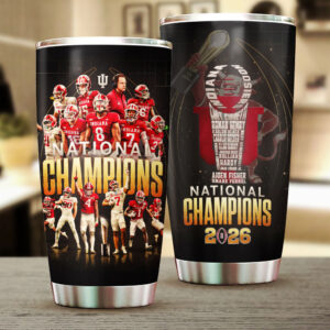 Indiana Hoosiers Football 2025 Tumbler Cup - TMTHU3385